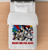 Makes You Feel Alive Duvet Cover - Beyond T-shirts